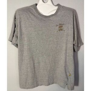 Joe Marlin T-Shirt Men's XXL Happy Hour & Fishing Shirt Gray